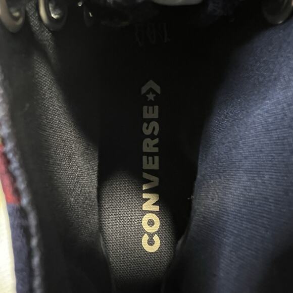 Converse Platform Hi Top Shoes Women’s Size 7.5 Blue Floral CTAS Lift Ripple - Picture 11 of 11